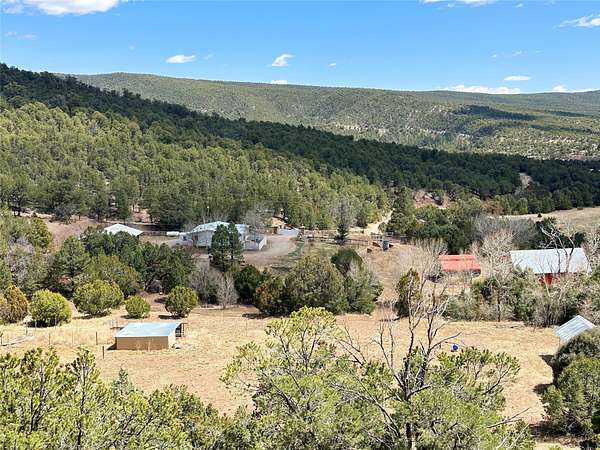 27.2 Acres of Land with Home for Sale in Pecos, New Mexico
