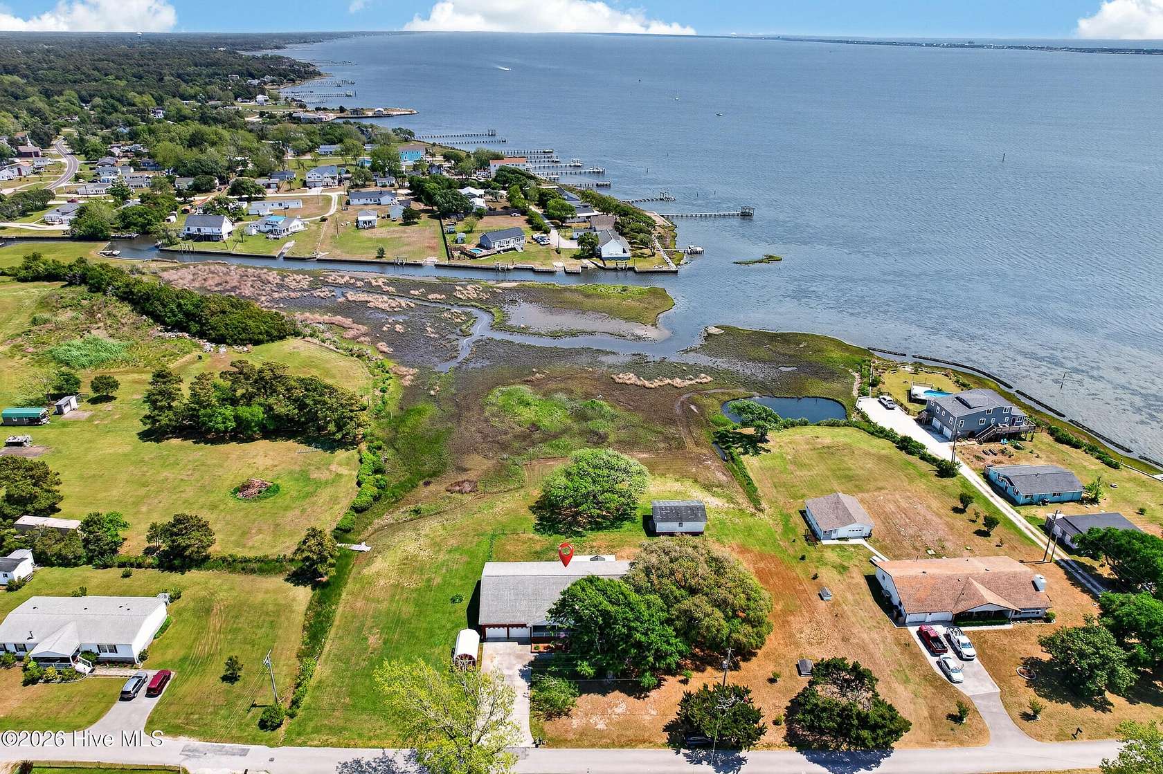 2.75 Acres of Land with Home for Sale in Newport, North Carolina