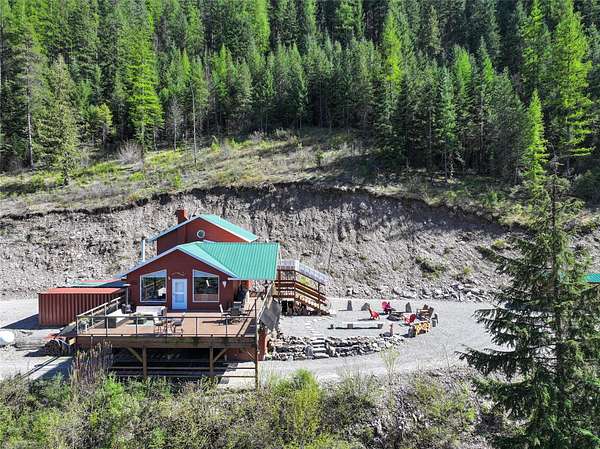 20 Acres of Recreational Land with Home for Sale in Trout Creek, Montana