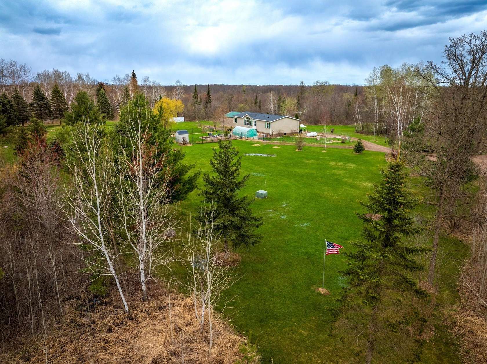 80 Acres of Land with Home for Sale in Pine City, Minnesota