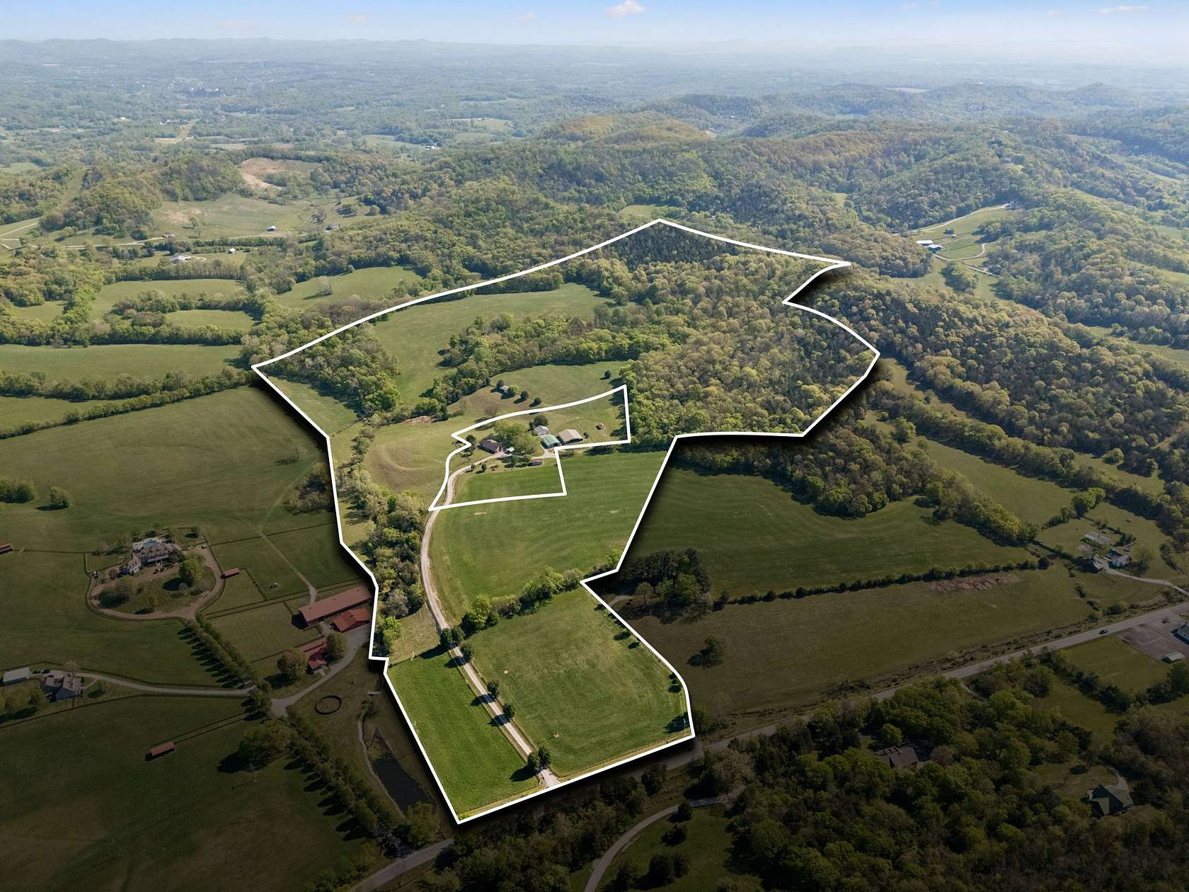 5.5 Acres of Land with Home for Sale in College Grove, Tennessee
