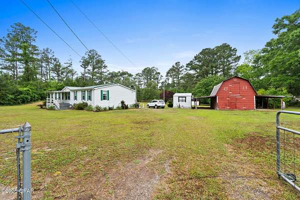 3.43 Acres of Land with Home for Sale in Chipley, Florida