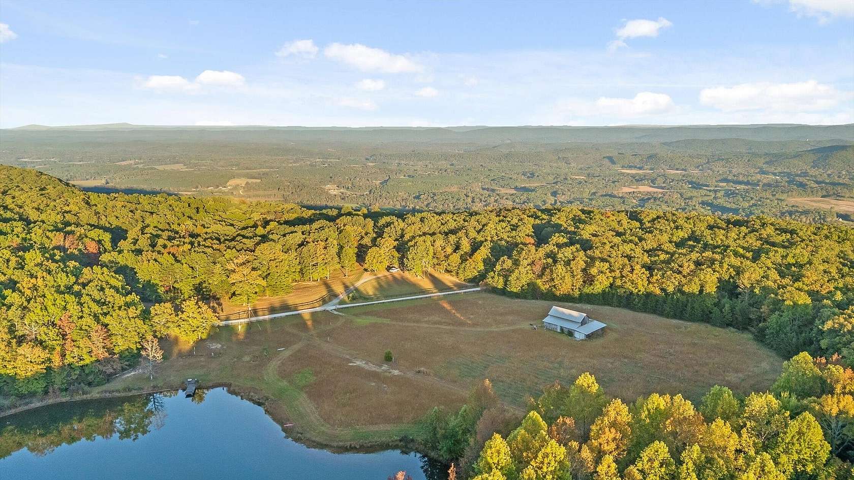 42.3 Acres of Land with Home for Sale in Menlo, Georgia