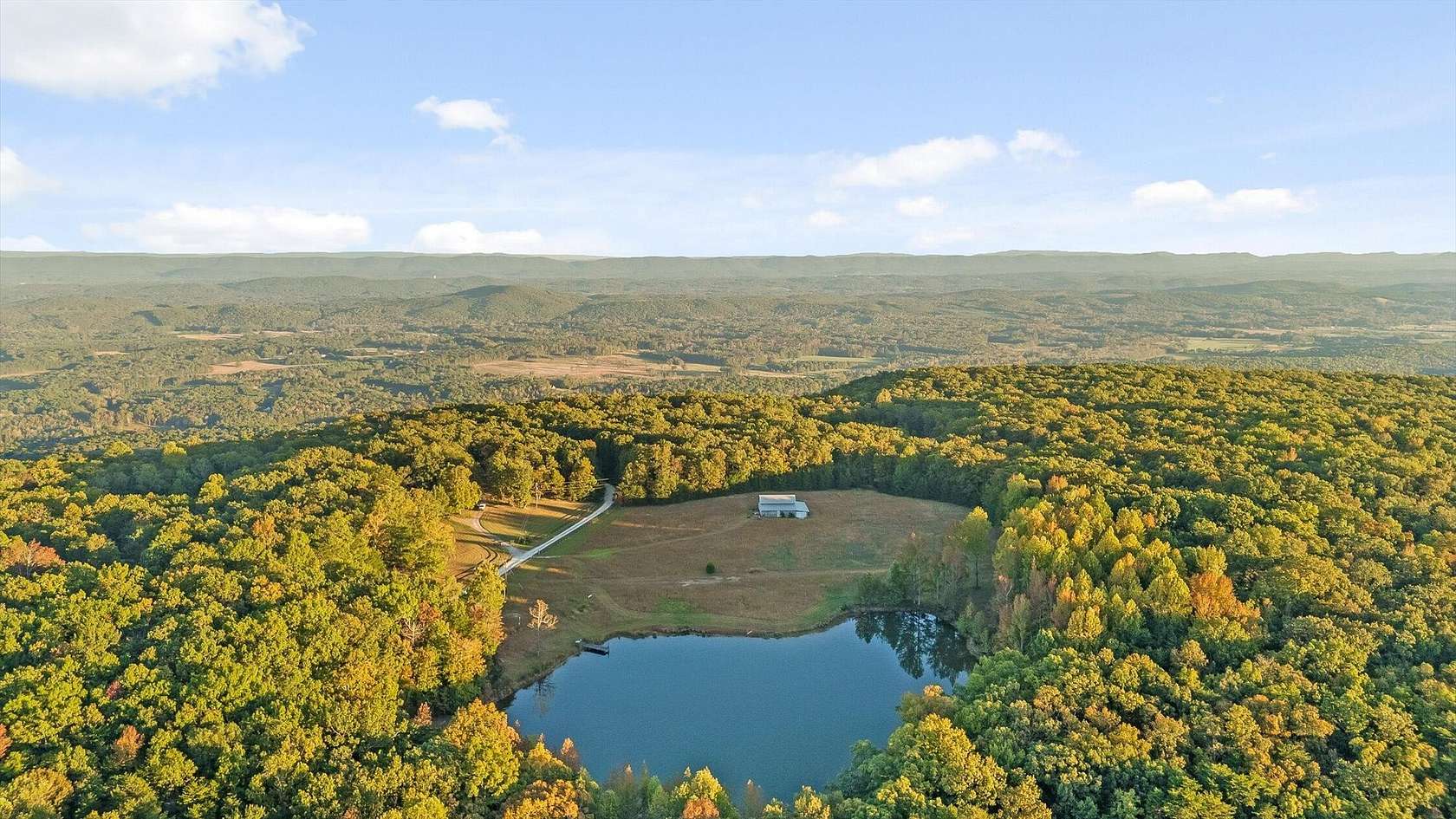 42.3 Acres of Land with Home for Sale in Menlo, Georgia