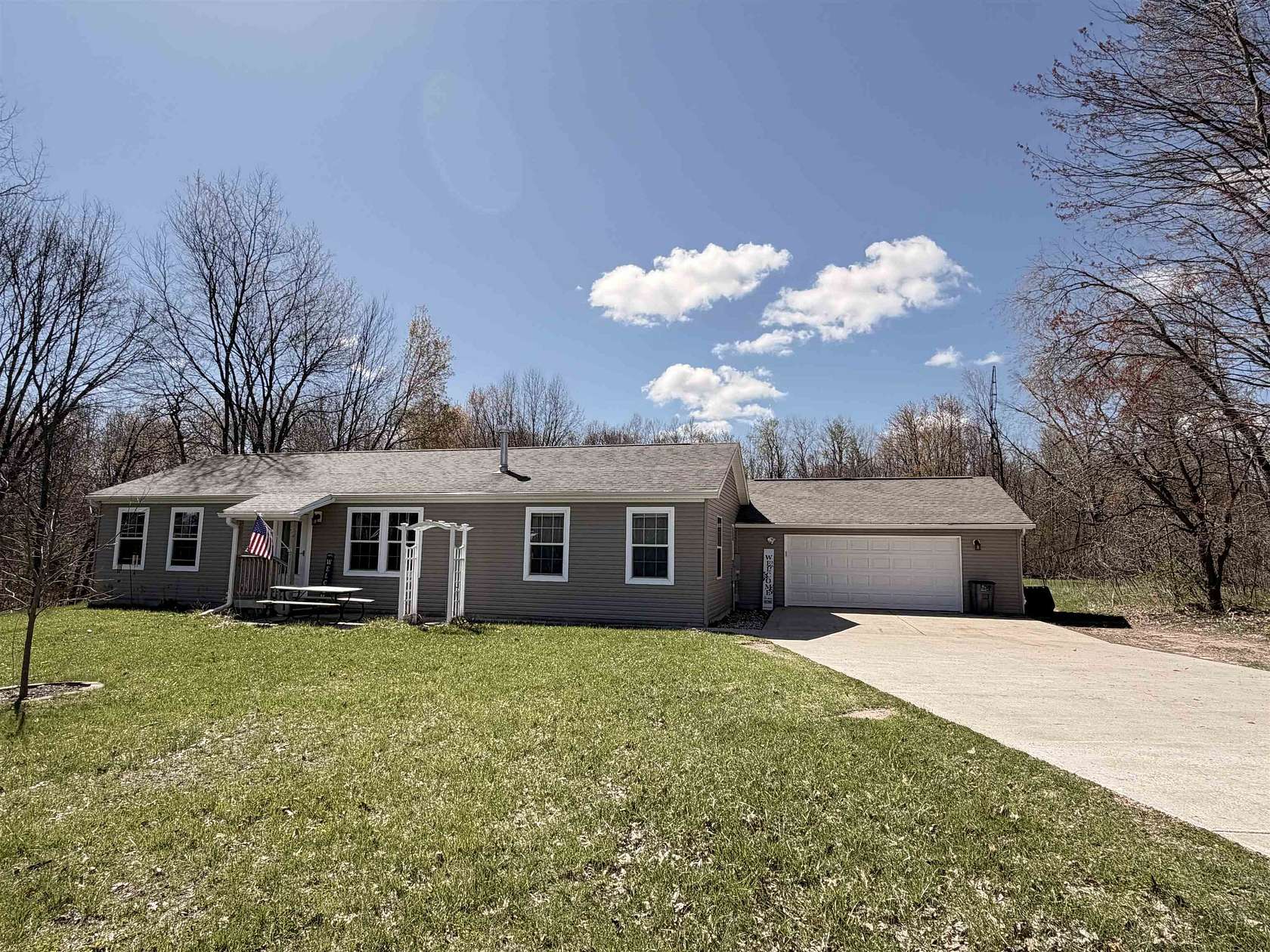 9.13 Acres of Land with Home for Sale in Harrison, Michigan