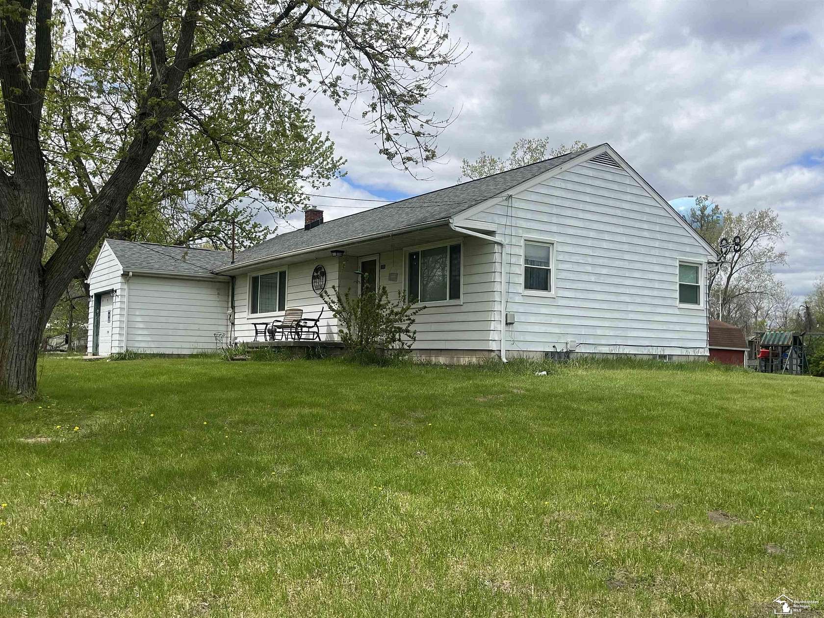 3 Acres of Land with Home for Sale in La Salle, Michigan
