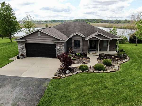 3.18 Acres of Land with Home for Sale in Columbia City, Indiana