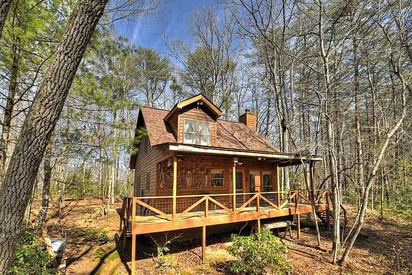 1.56 Acres of Land with Home for Sale in Blue Ridge, Georgia