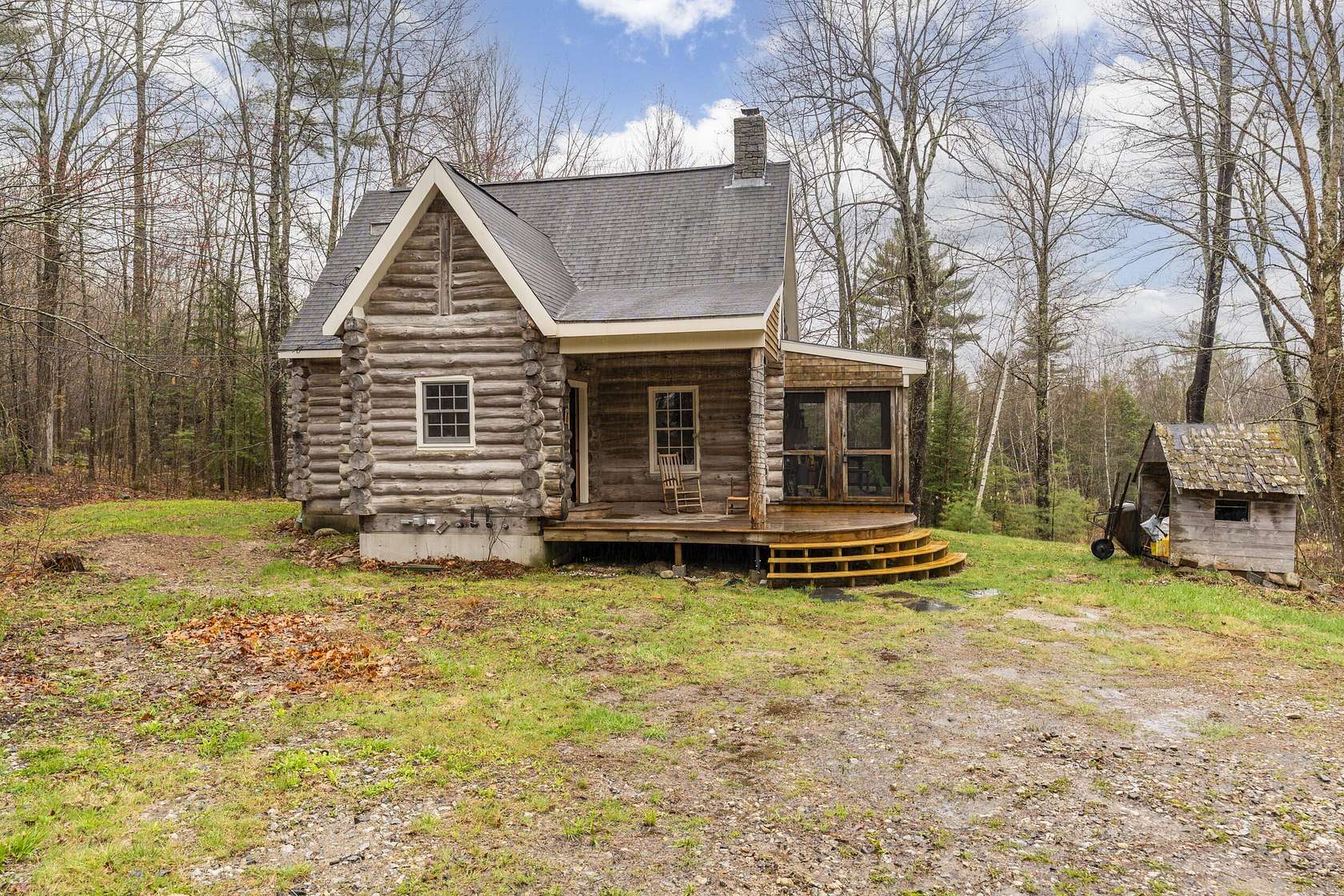 215 Acres of Recreational Land with Home for Sale in Raymond, Maine