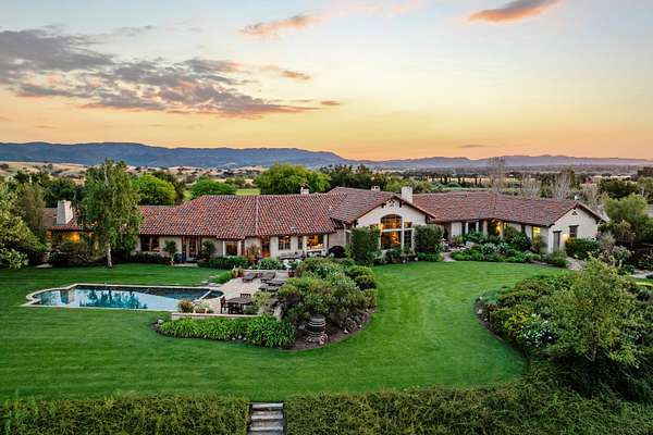 19.6 Acres of Land with Home for Sale in Santa Ynez, California