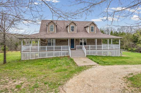 13.3 Acres of Recreational Land with Home for Sale in Harrisburg, Missouri