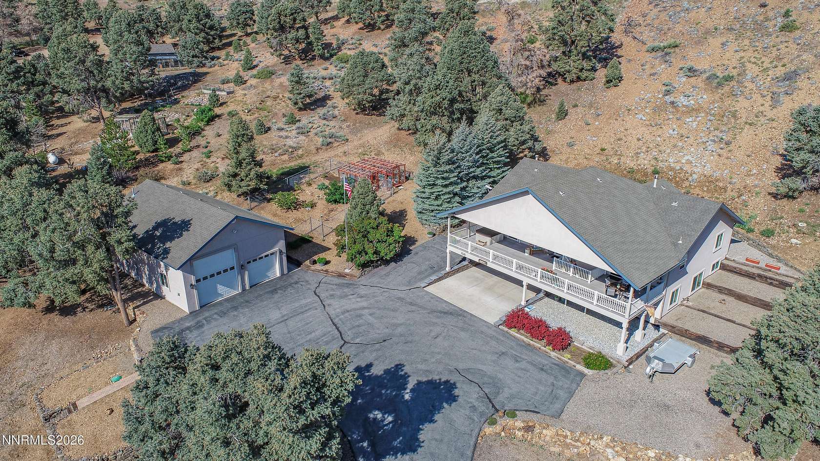 2.6 Acres of Land with Home for Sale in Gardnerville, Nevada