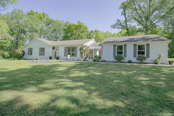 4.37 Acres of Land with Home for Sale in Boonville, Indiana