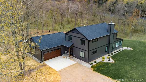 61 Acres of Recreational Land with Home for Sale in Newaygo, Michigan