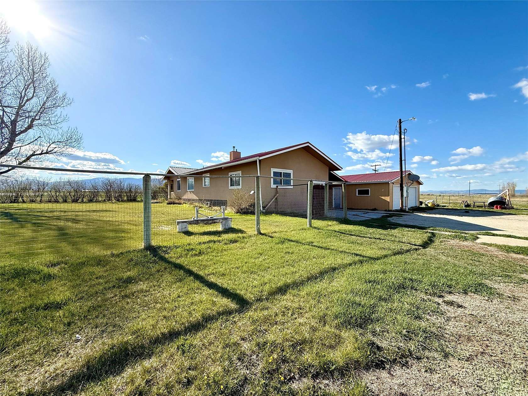 4.3 Acres of Land with Home for Sale in Deer Lodge, Montana