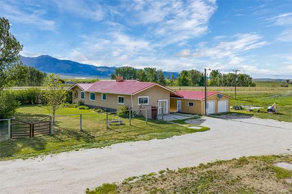 4.3 Acres of Land with Home for Sale in Deer Lodge, Montana