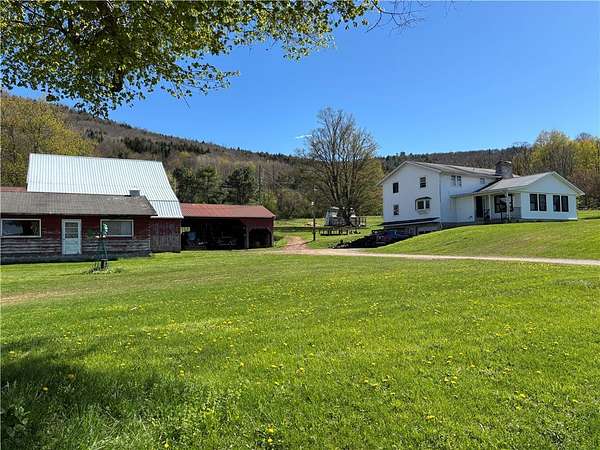 5.72 Acres of Land with Home for Sale in Otego, New York