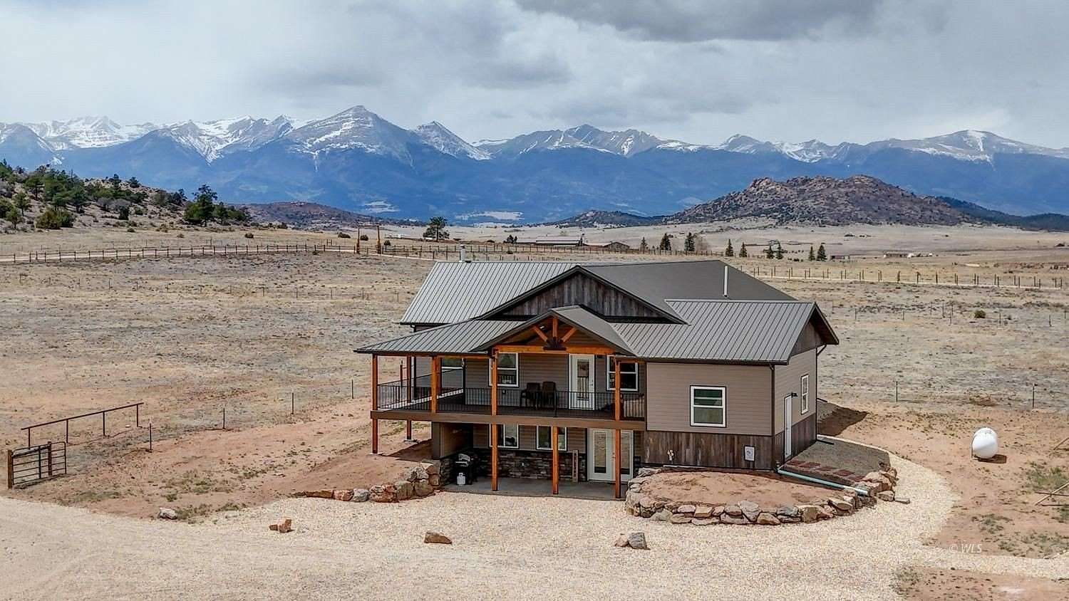 35 Acres of Land with Home for Sale in Westcliffe, Colorado