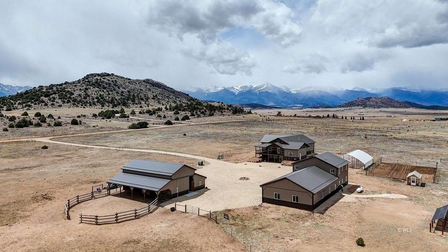 35 Acres of Land with Home for Sale in Westcliffe, Colorado