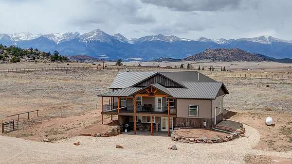 35 Acres of Land with Home for Sale in Westcliffe, Colorado