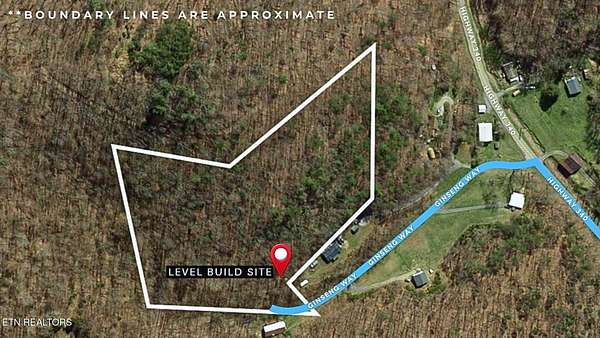 10 Acres of Recreational & Residential Land for Sale in Parrottsville, Tennessee