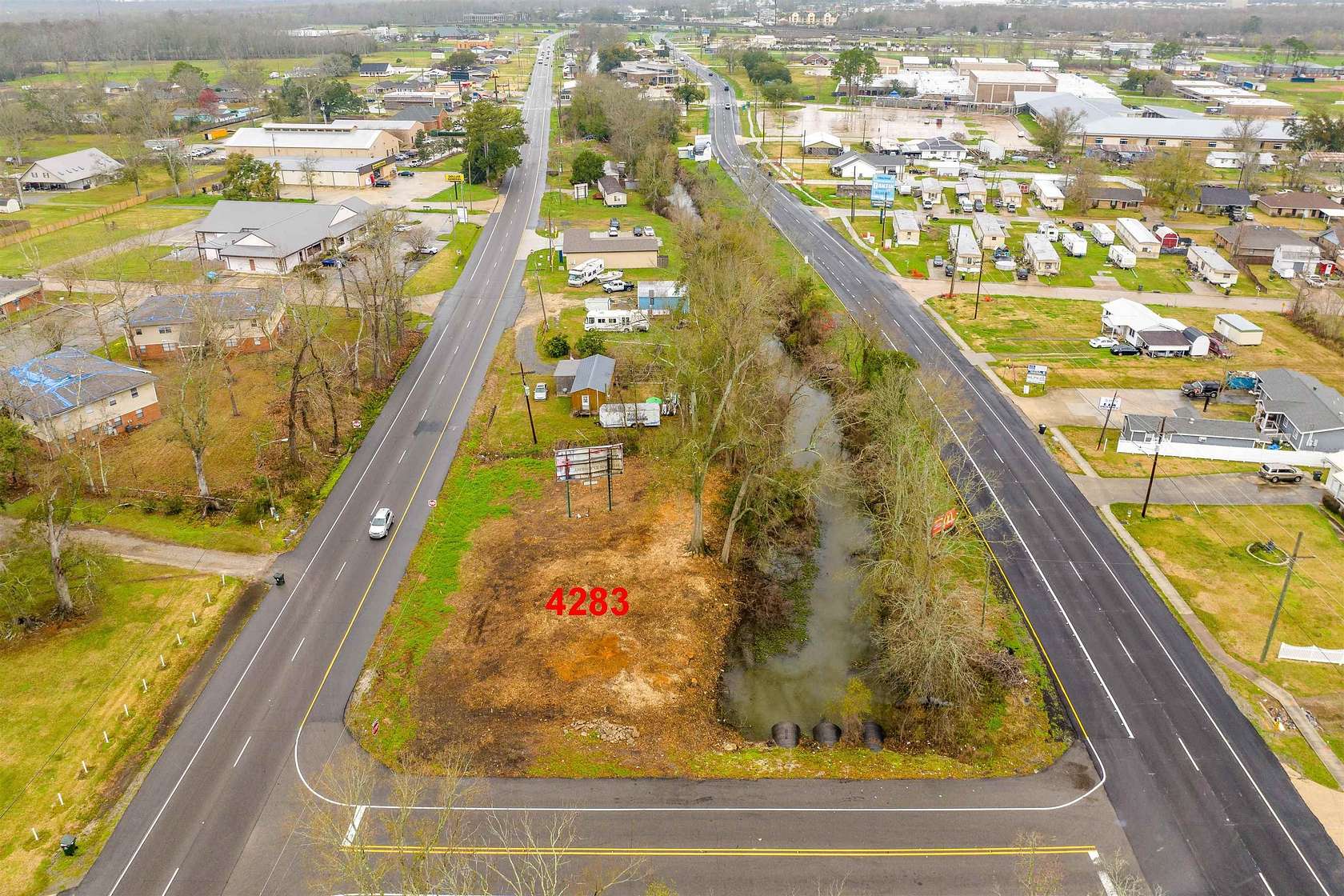 0.68 Acres of Commercial Land for Sale in Gray, Louisiana