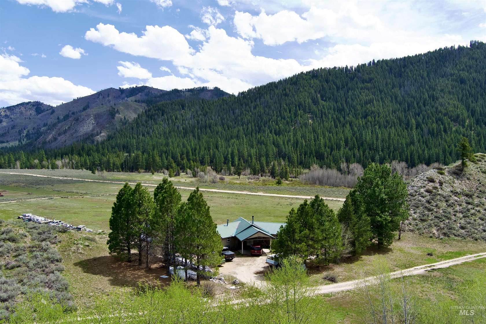 11.8 Acres of Land with Home for Sale in Featherville, Idaho