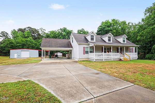 3.63 Acres of Land with Home for Sale in Holly Springs, North Carolina
