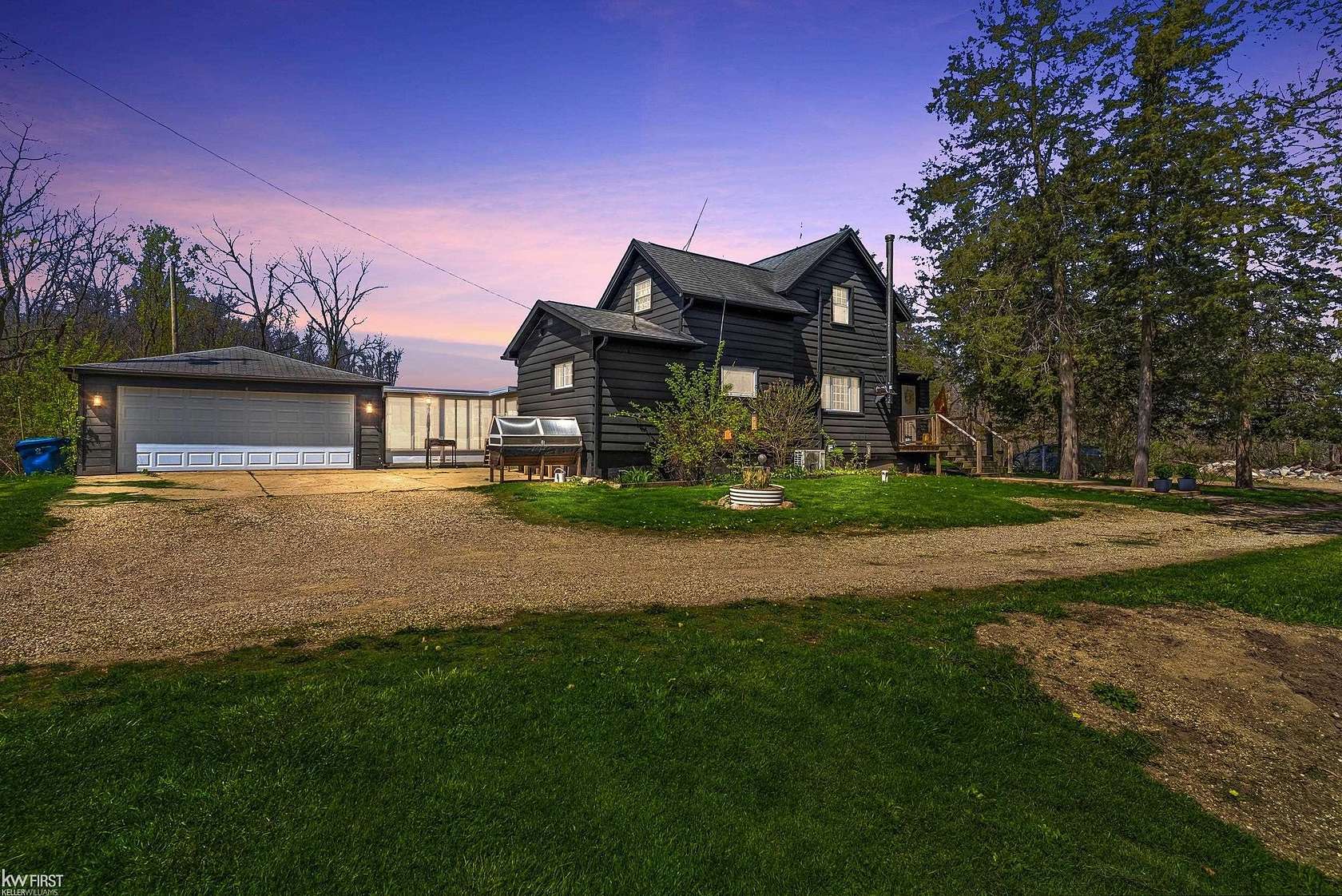 4.82 Acres of Land with Home for Sale in Fenton, Michigan