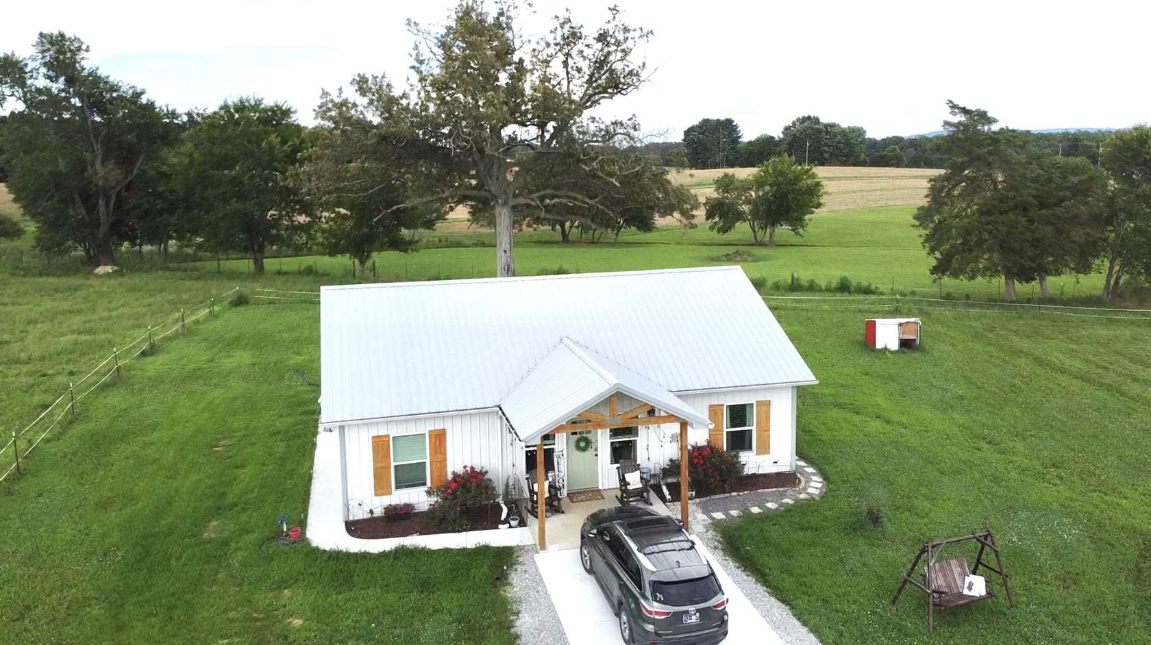 11.7 Acres of Land with Home for Sale in Morrison, Tennessee