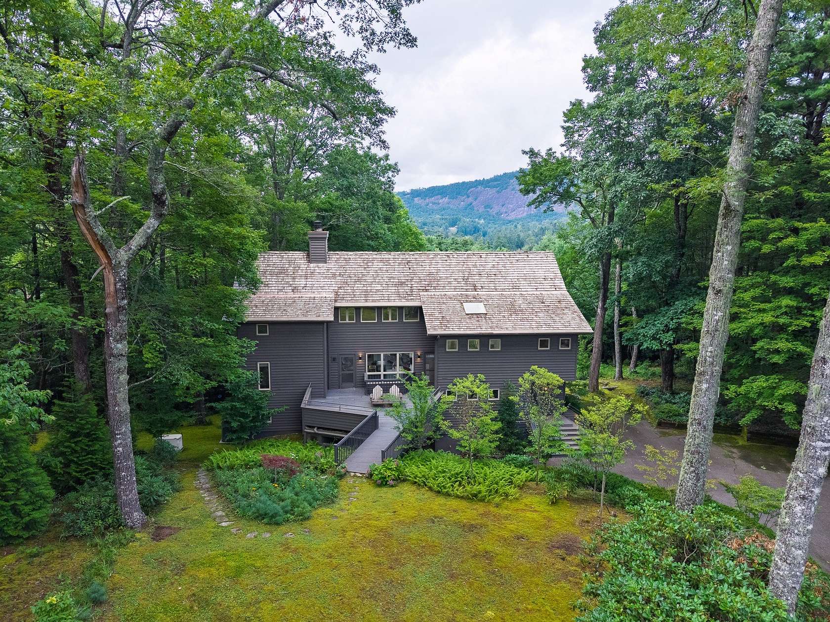 3.16 Acres of Land with Home for Sale in Cashiers, North Carolina