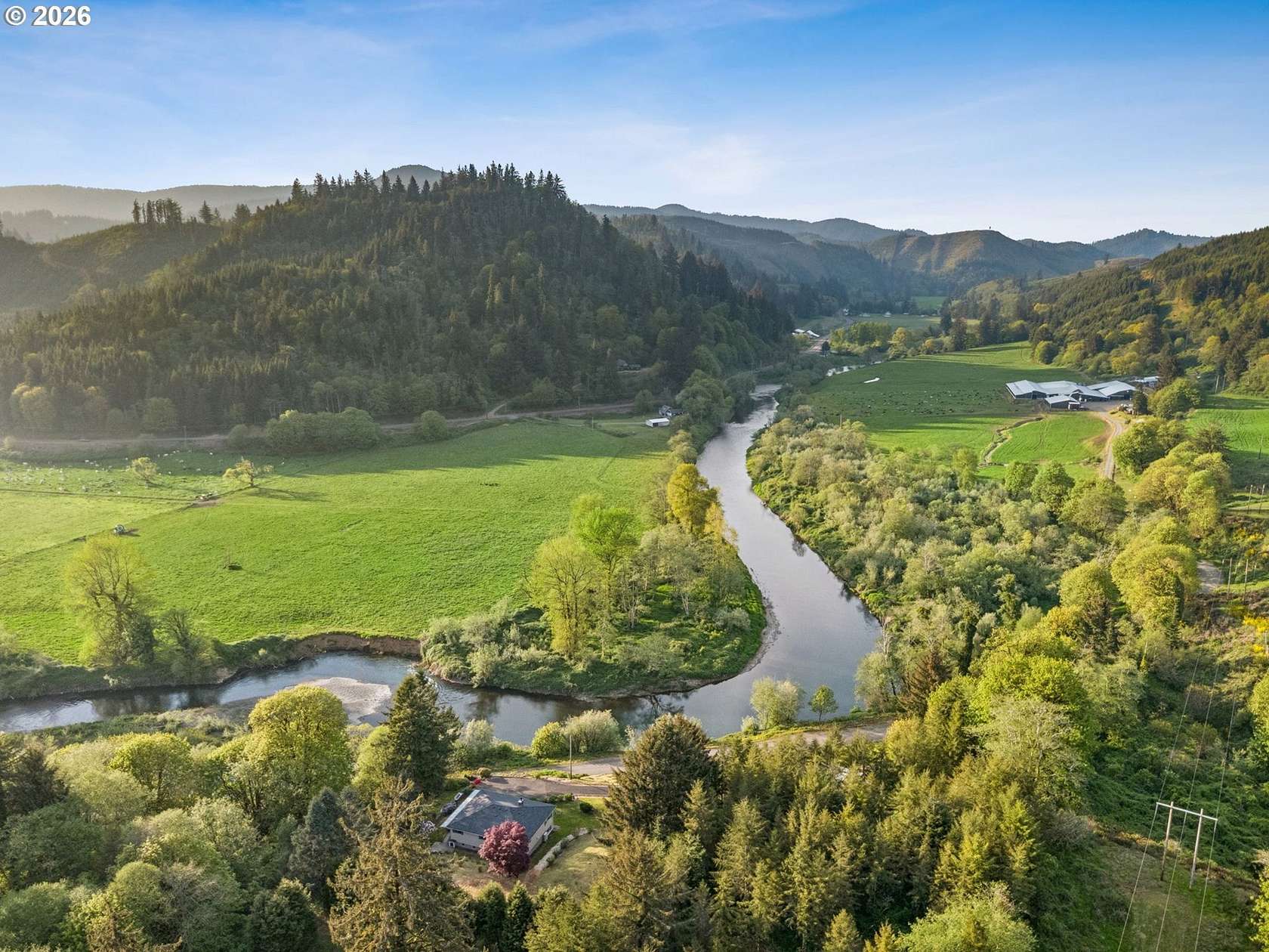 5 Acres of Land with Home for Sale in Cloverdale, Oregon