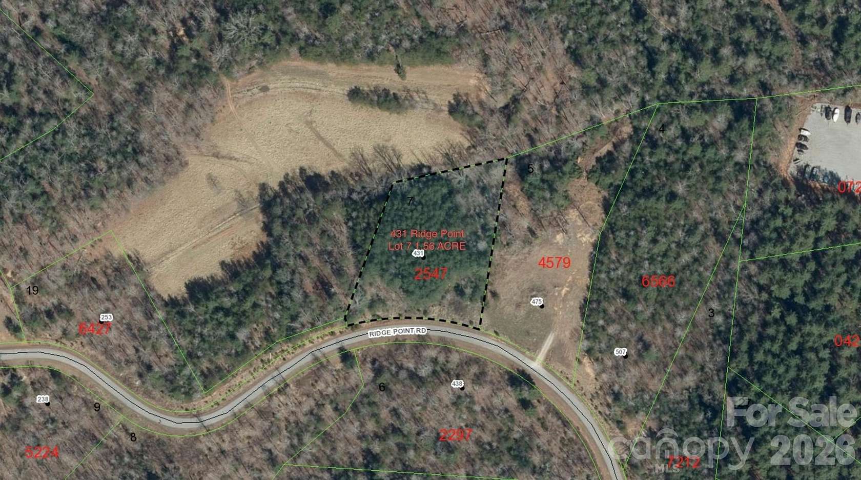 1.56 Acres of Residential Land for Sale in Nebo, North Carolina