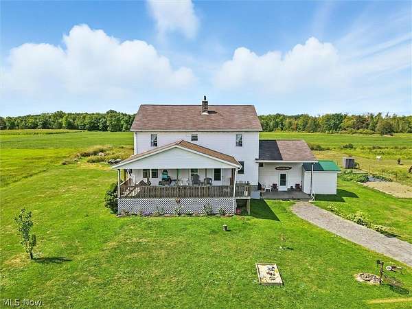 25.5 Acres of Land with Home for Sale in Dorset, Ohio