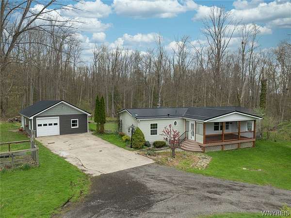 2.4 Acres of Land with Home for Sale in Caneadea, New York
