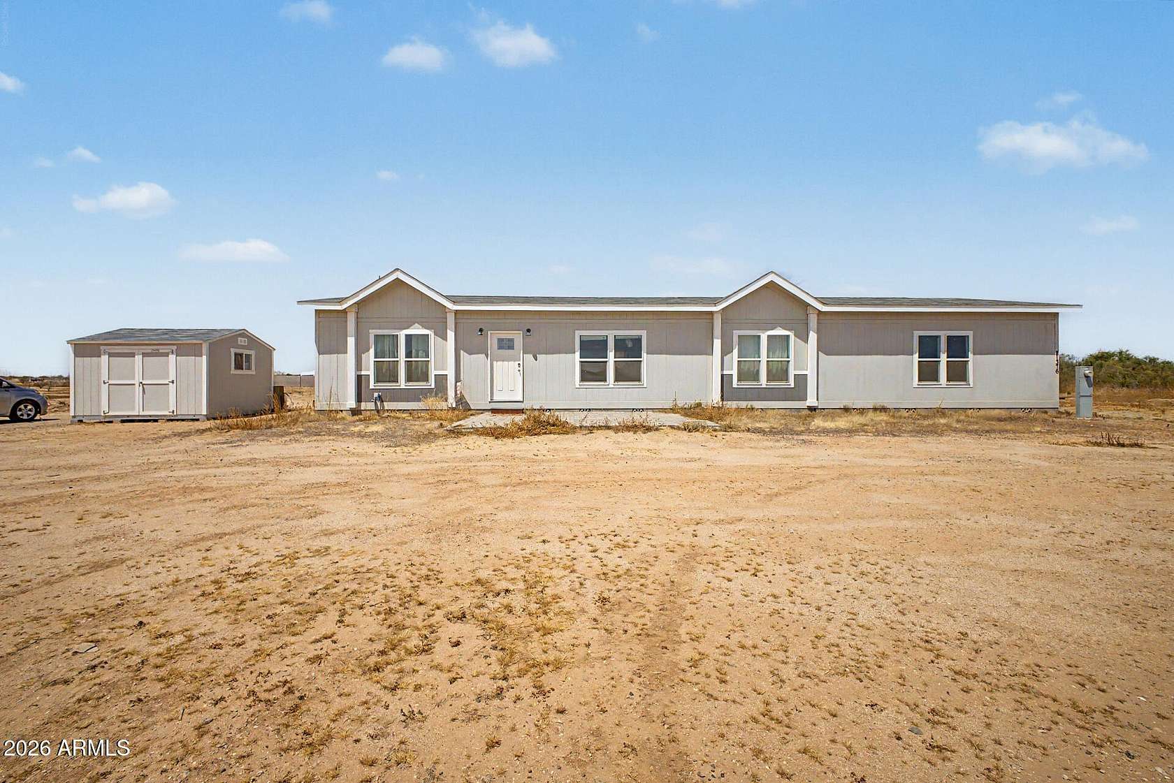 2 Acres of Land with Home for Sale in Wittmann, Arizona