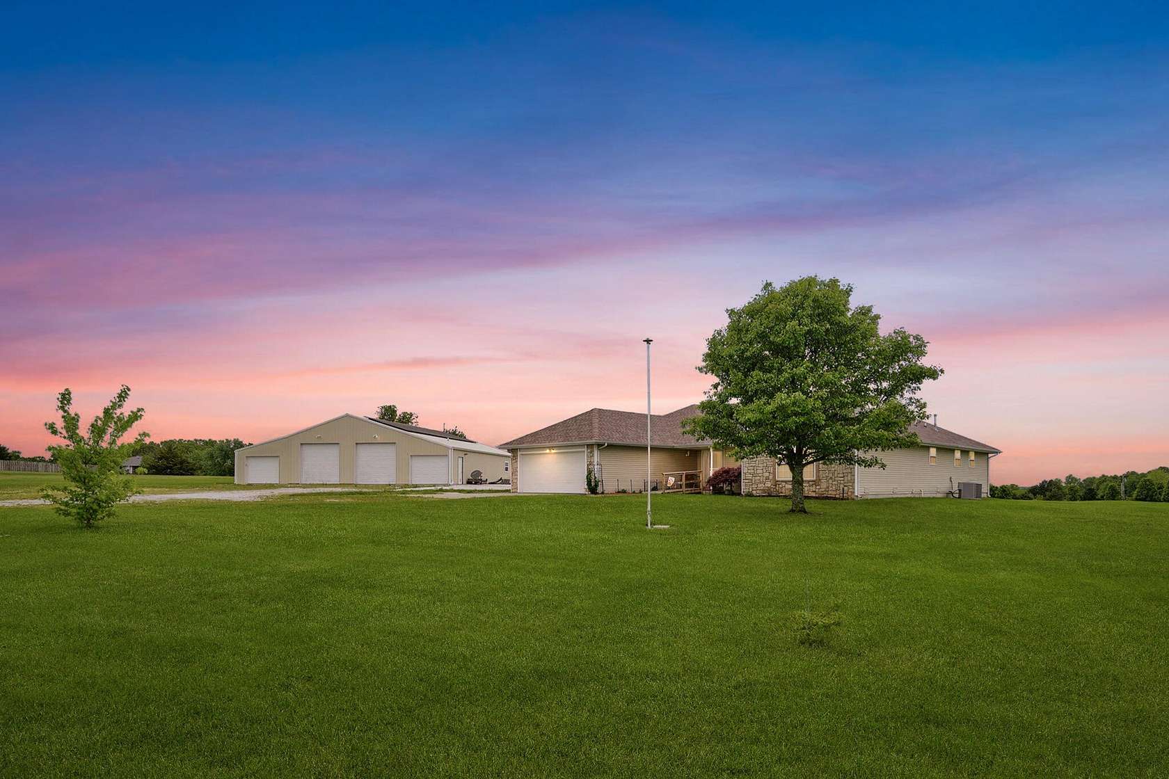 3.22 Acres of Land with Home for Sale in Clever, Missouri