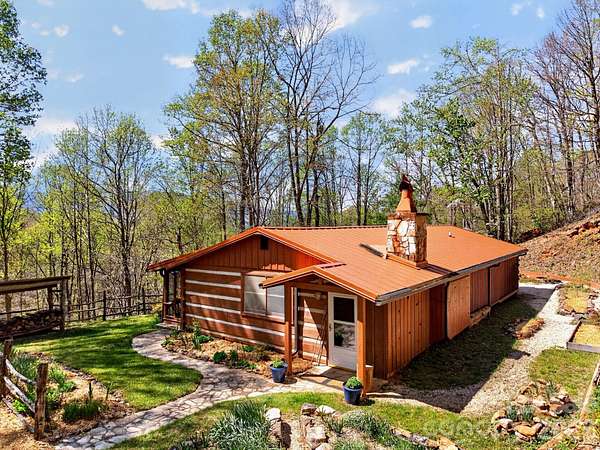 10.8 Acres of Land with Home for Sale in Black Mountain, North Carolina