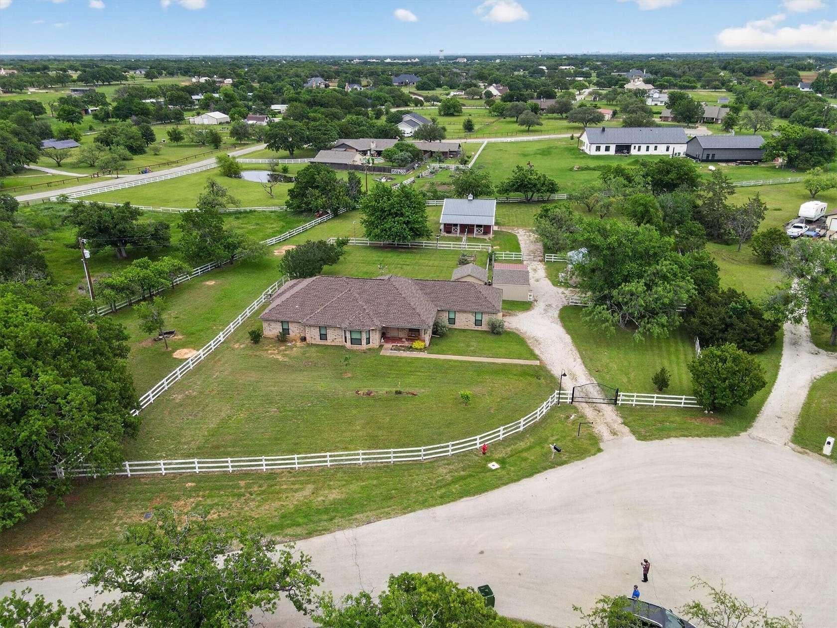 1.78 Acres of Land with Home for Sale in Bartonville, Texas
