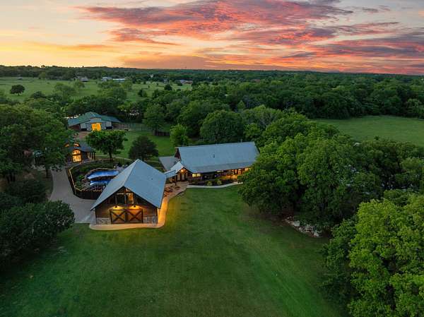 28 Acres of Land with Home for Sale in Alvarado, Texas
