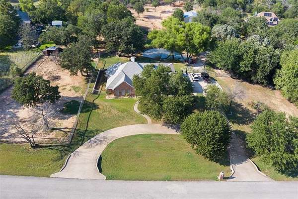 3.3 Acres of Land with Home for Sale in Weatherford, Texas