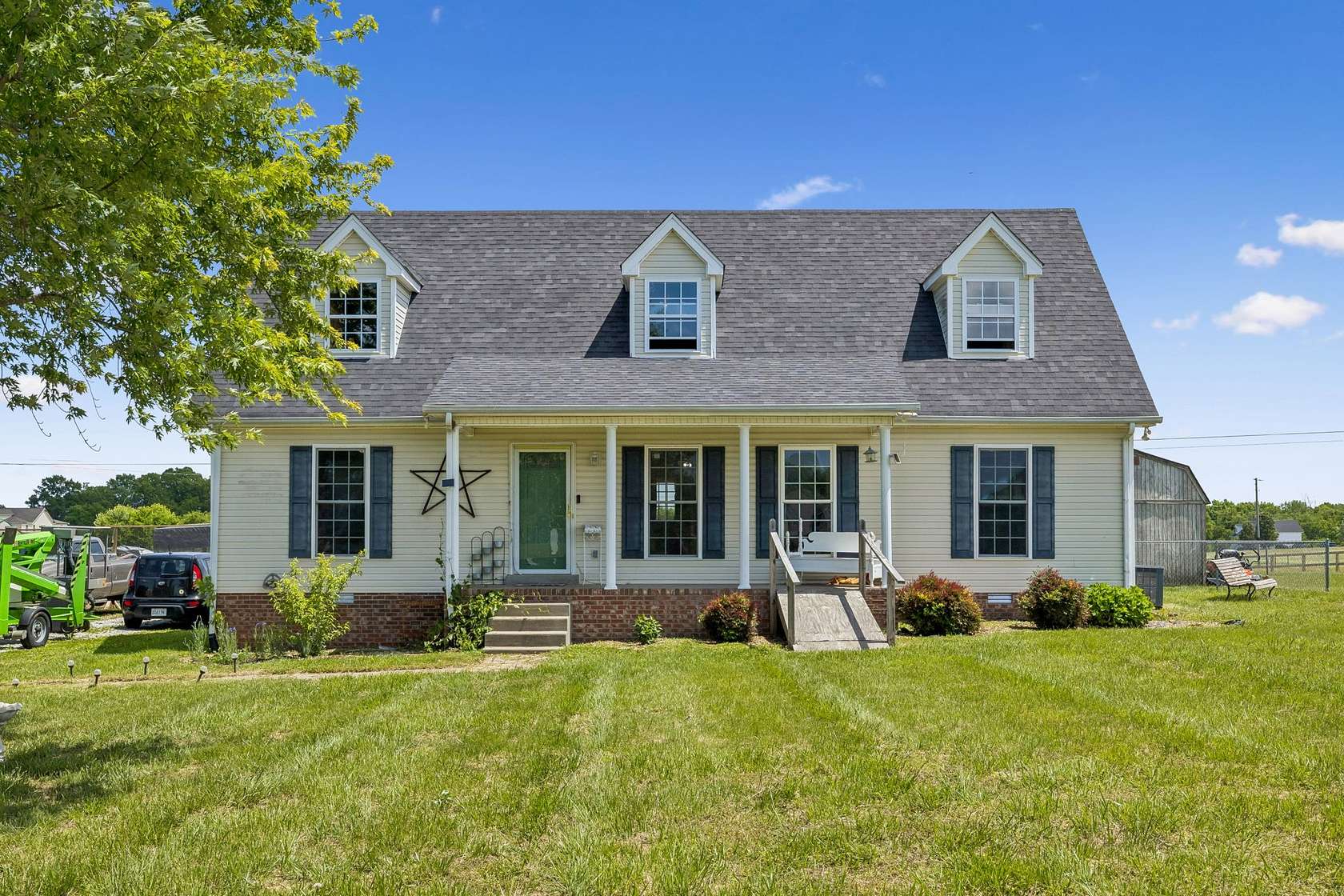 1.67 Acres of Land with Home for Sale in Cedar Hill, Tennessee