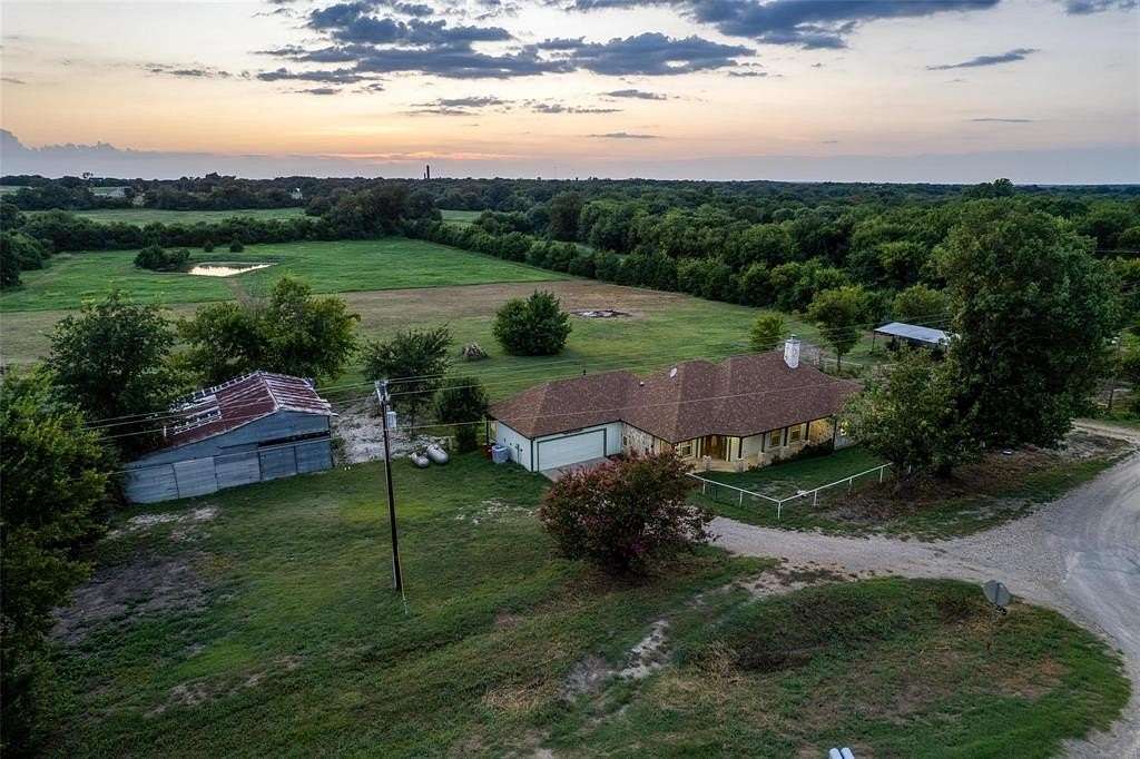 10.4 Acres of Land with Home for Sale in Leonard, Texas