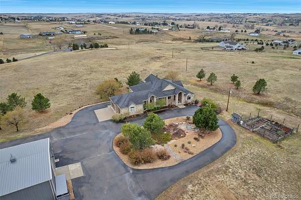 15.7 Acres of Recreational Land with Home for Sale in Parker, Colorado