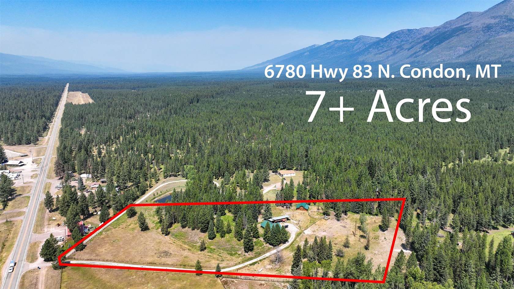 7.14 Acres of Land with Home for Sale in Condon, Montana