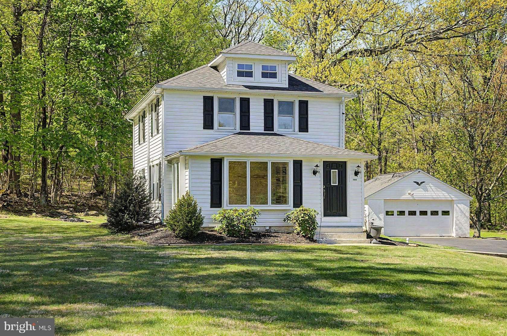 4.62 Acres of Land with Home for Sale in Upper Black Eddy, Pennsylvania