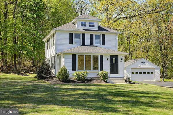 4.62 Acres of Land with Home for Sale in Upper Black Eddy, Pennsylvania