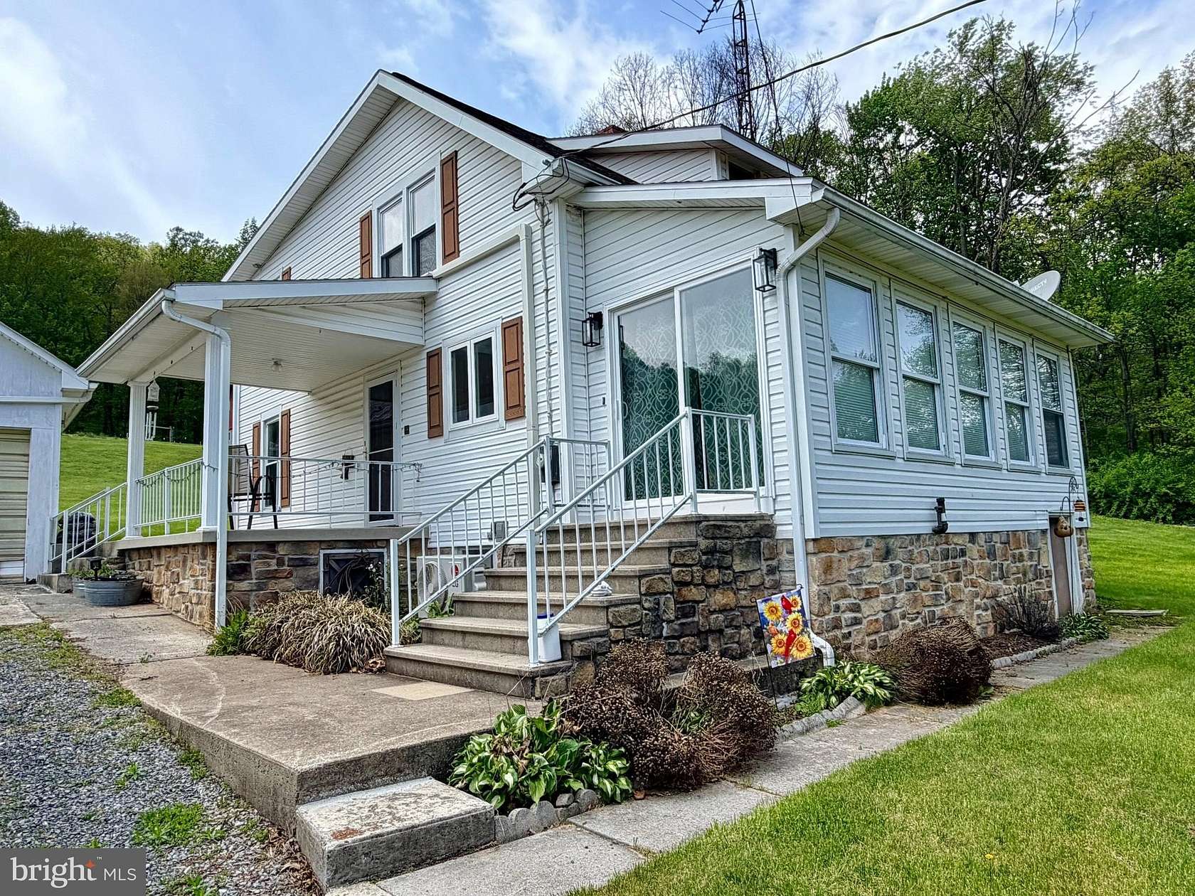 8.3 Acres of Land with Home for Sale in Waterfall, Pennsylvania
