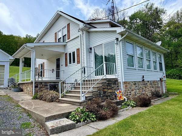 8.3 Acres of Land with Home for Sale in Waterfall, Pennsylvania