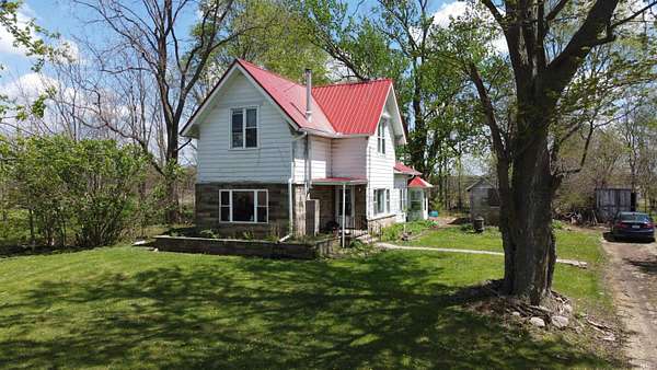 1.74 Acres of Land with Home for Auction in Columbia City, Indiana